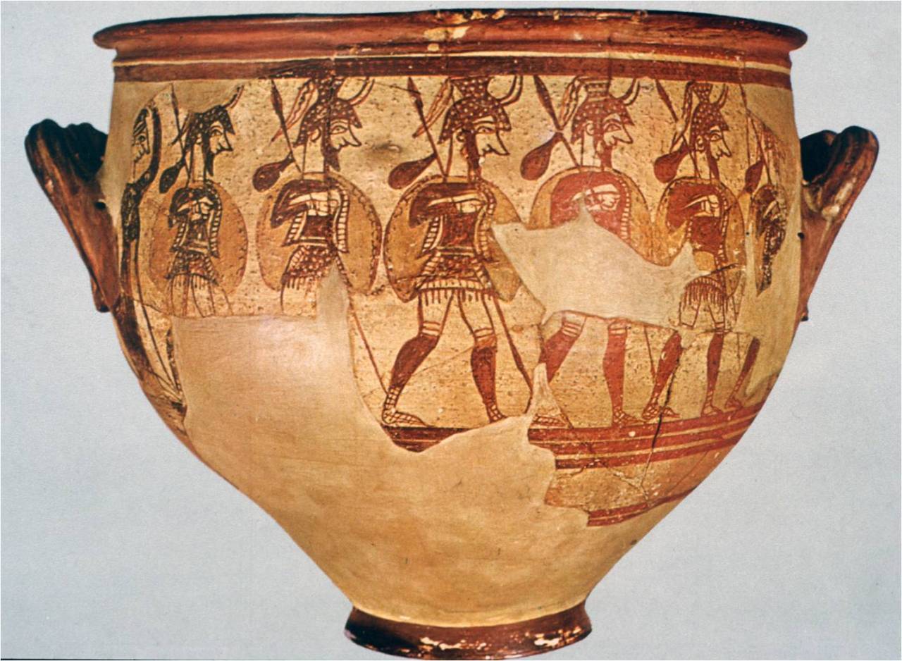 Kirby AP Art History — WARRIOR VASE, Mycenae, Greece One of the latest...
