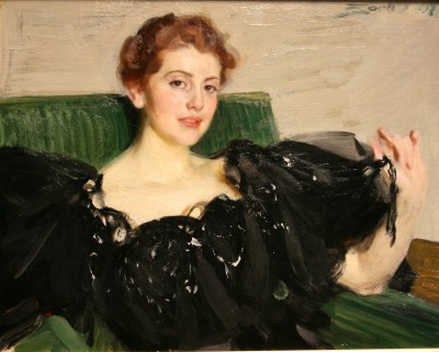 oil painting by Anders Zorn