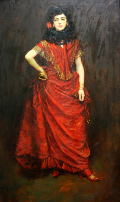 The Dancer from "Lola" by Howard Pyle, 1909