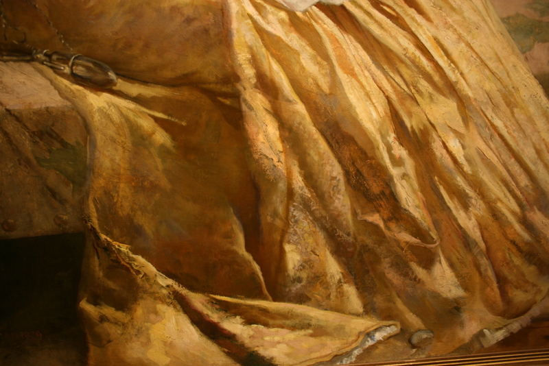 Detail of drapery