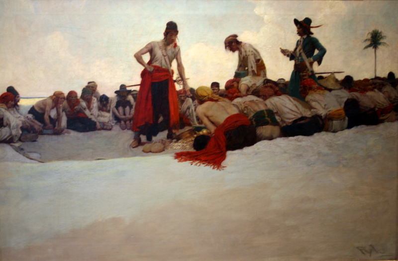 So the Treasure was Divided by Howard Pyle, from the The Fate of Treasure Town, 1905