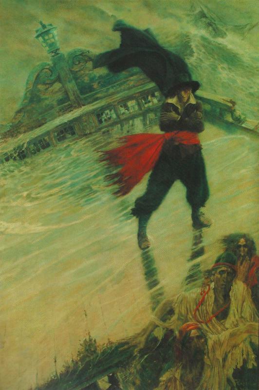 The Flying Dutchman by Howard Pyle, 1900