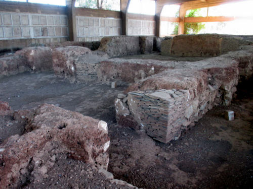 The House of Tiles in Lerna
